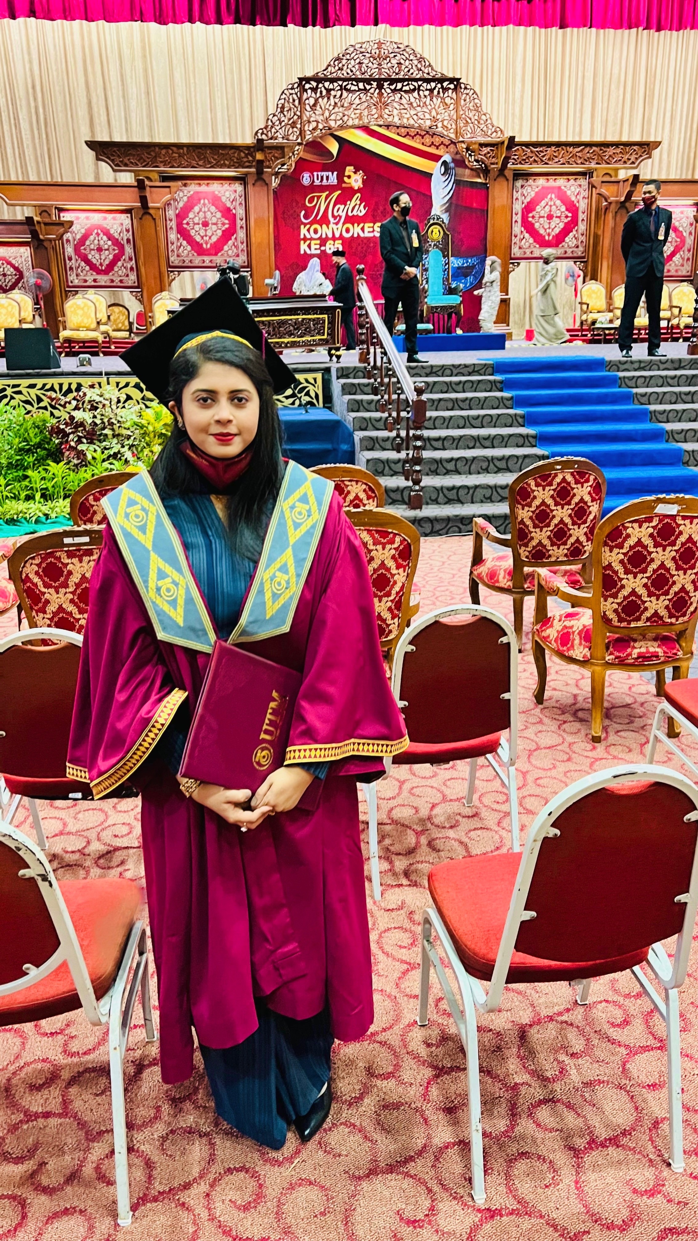 MS Degree Receiving Ceremony – UTM