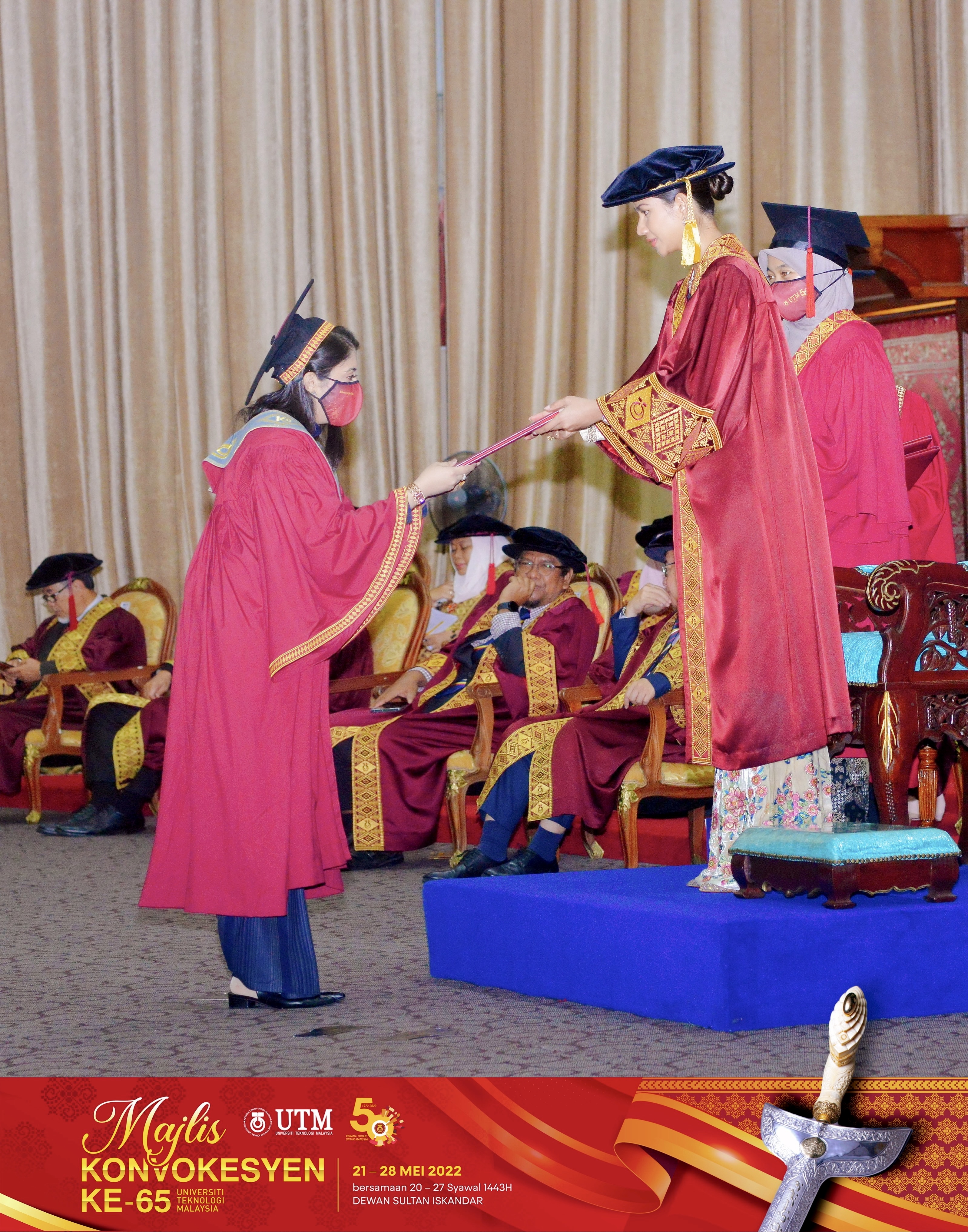 MS Degree Receiving – UTM Majlis Konvokesyen KE-65
