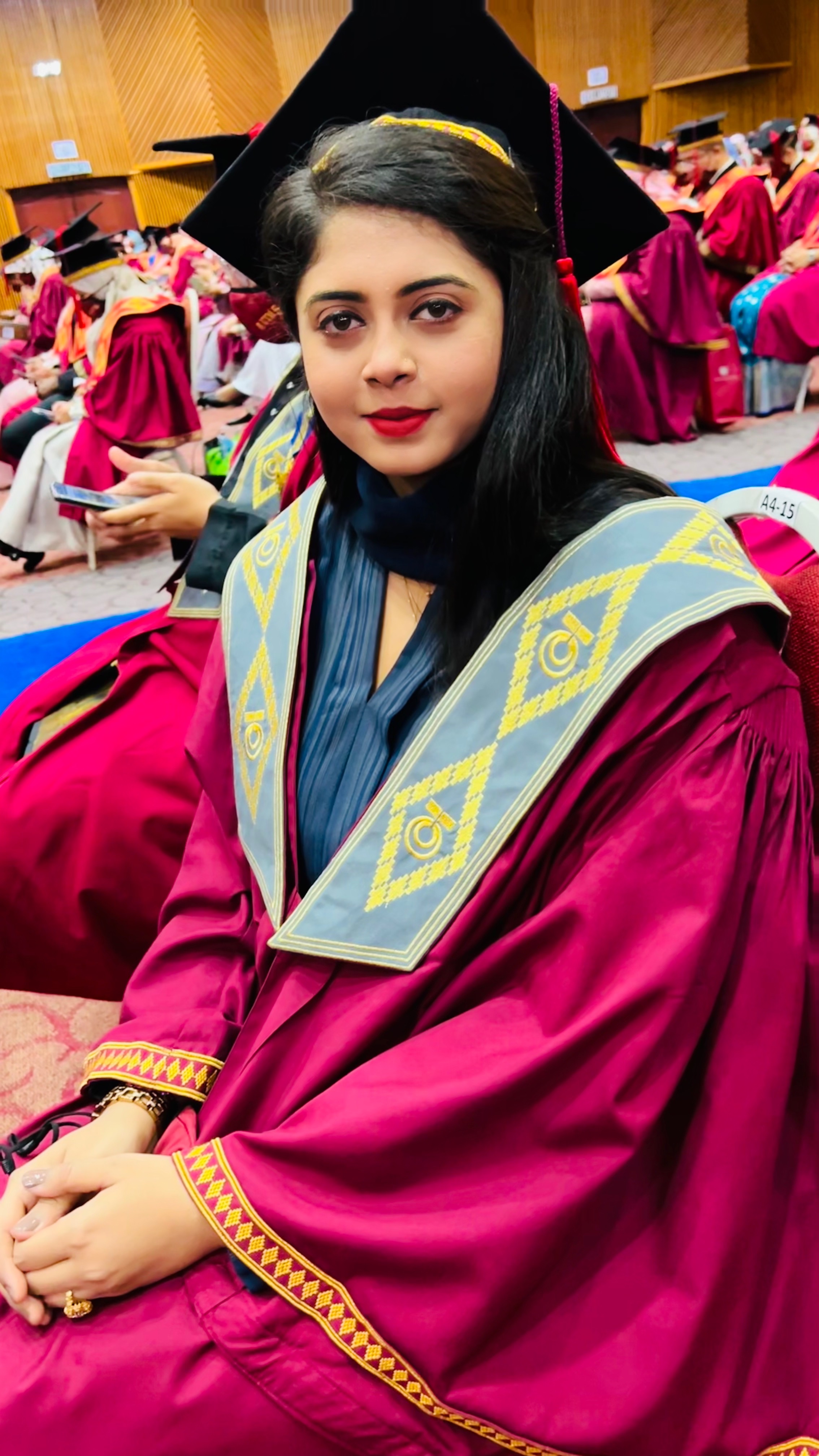 MS Convocation – Seated