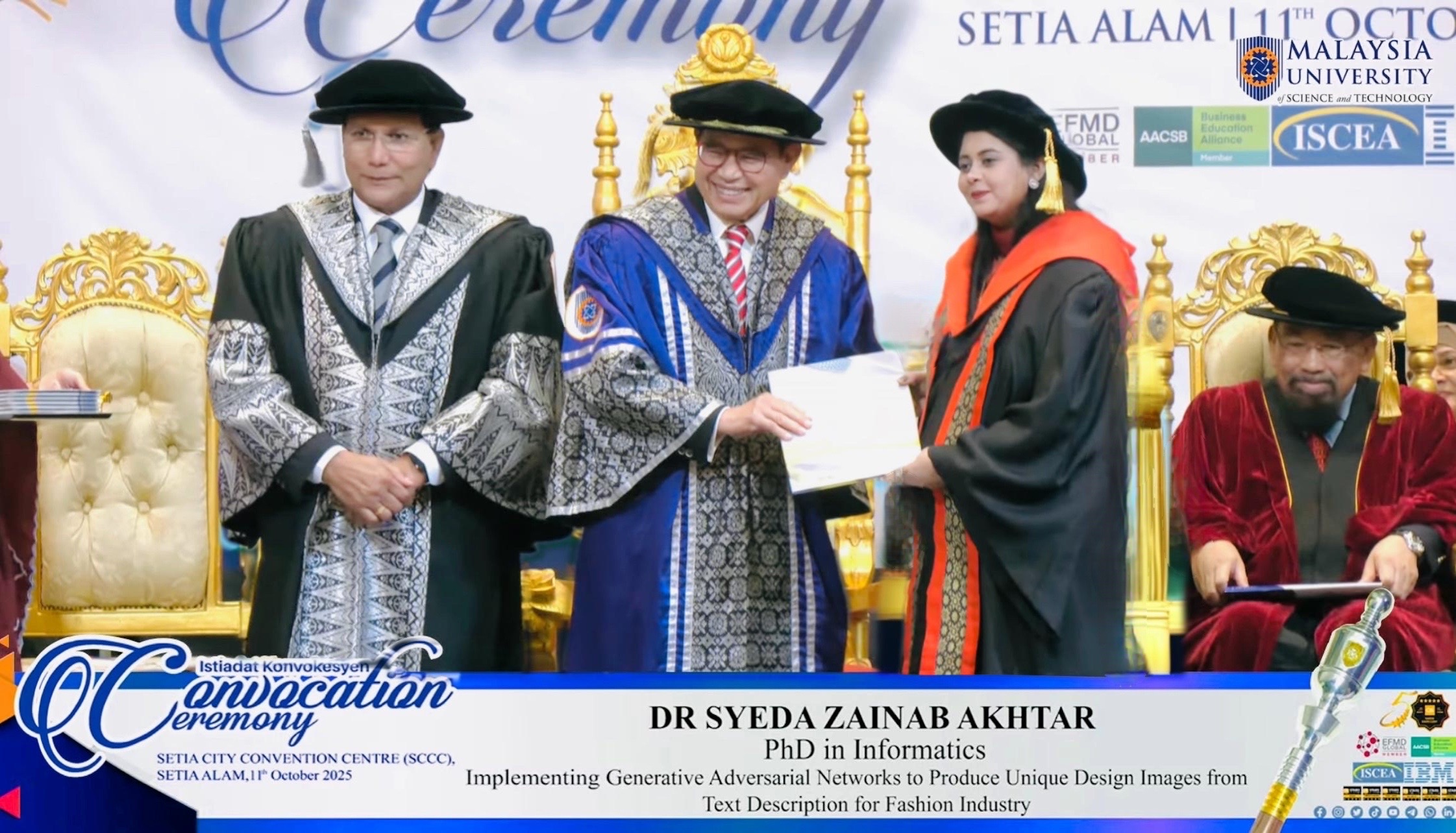 PhD Degree Awarding Ceremony – MUST 2025