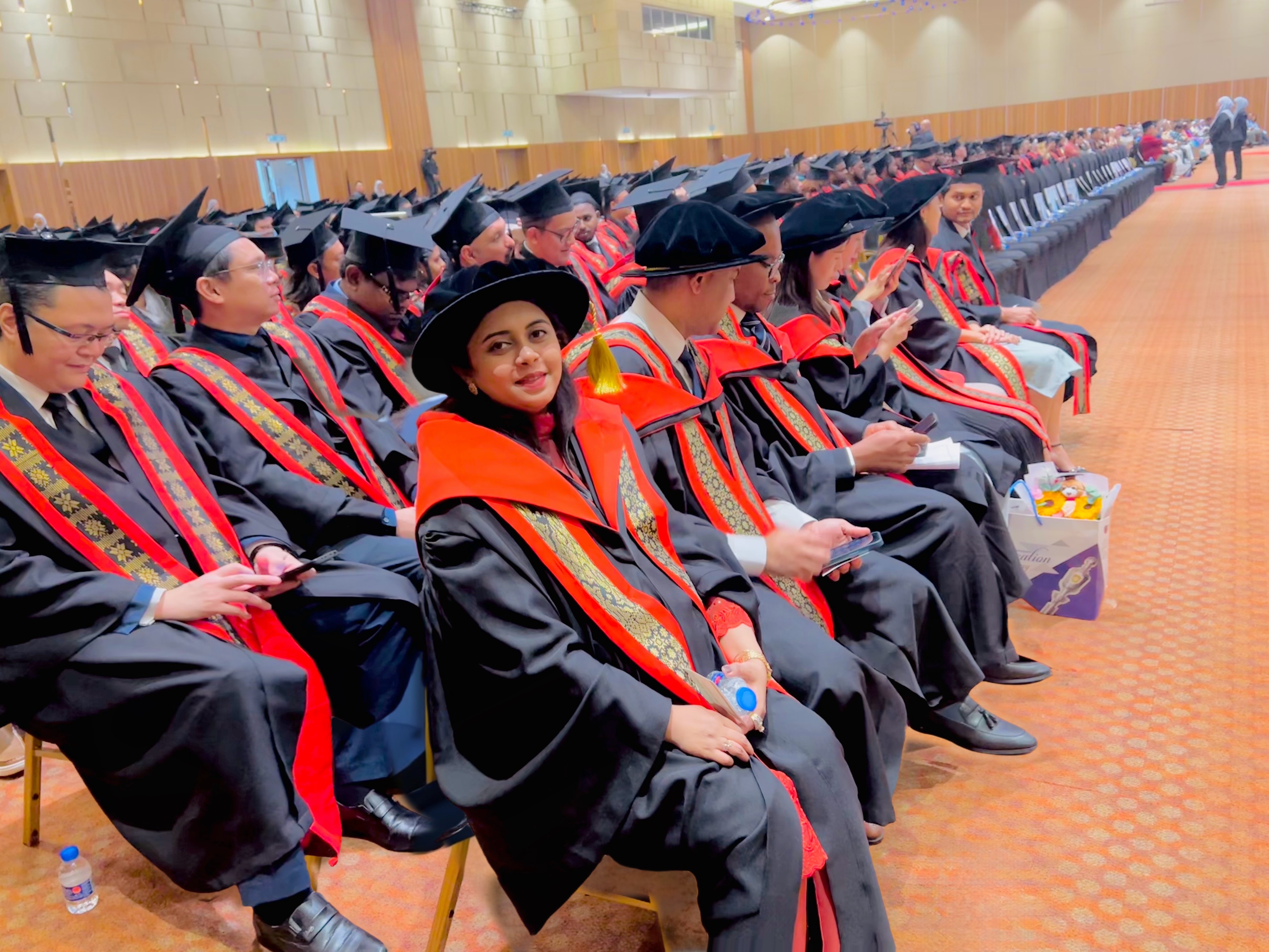 PhD Ceremony – Seated