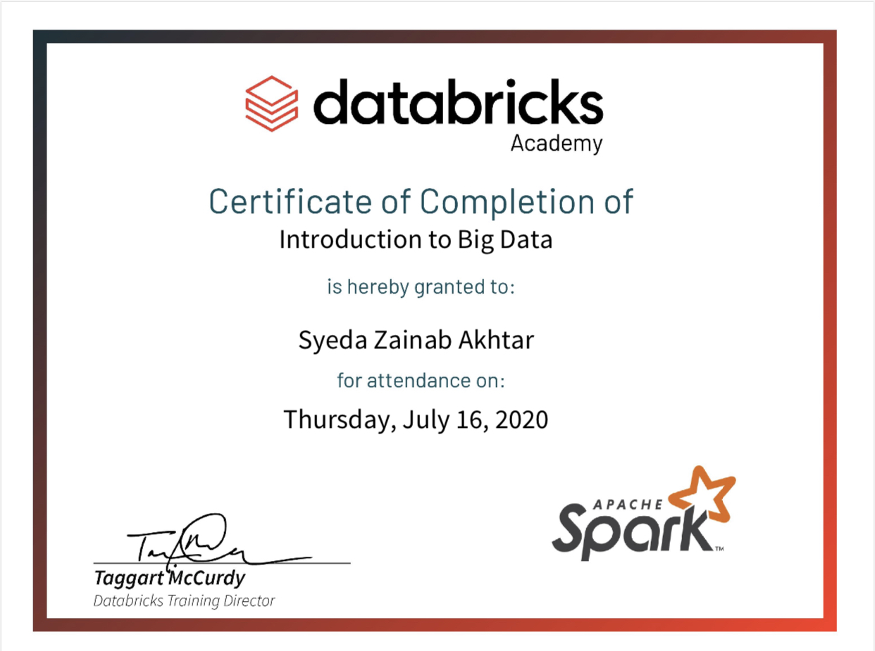 Introduction to Big Data