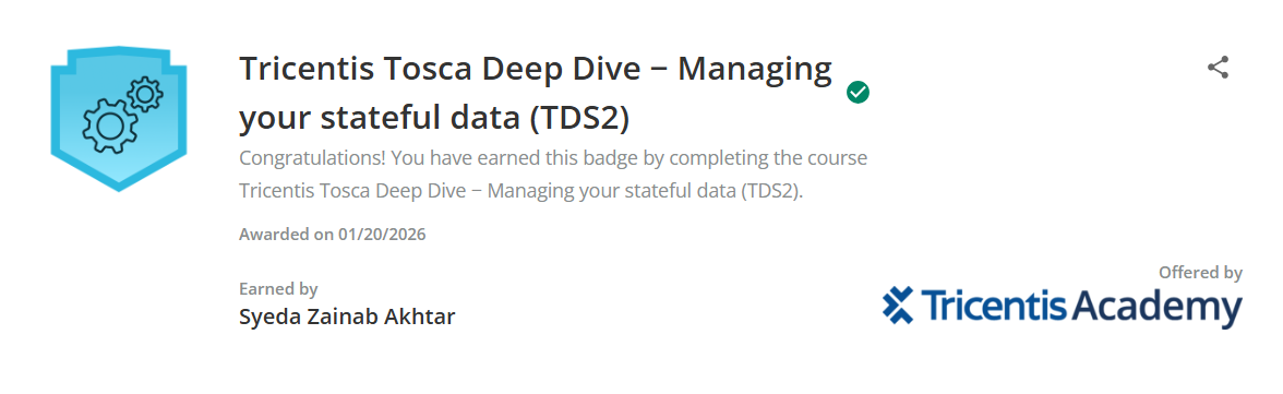 Tricentis Tosca Deep Dive – TDS2