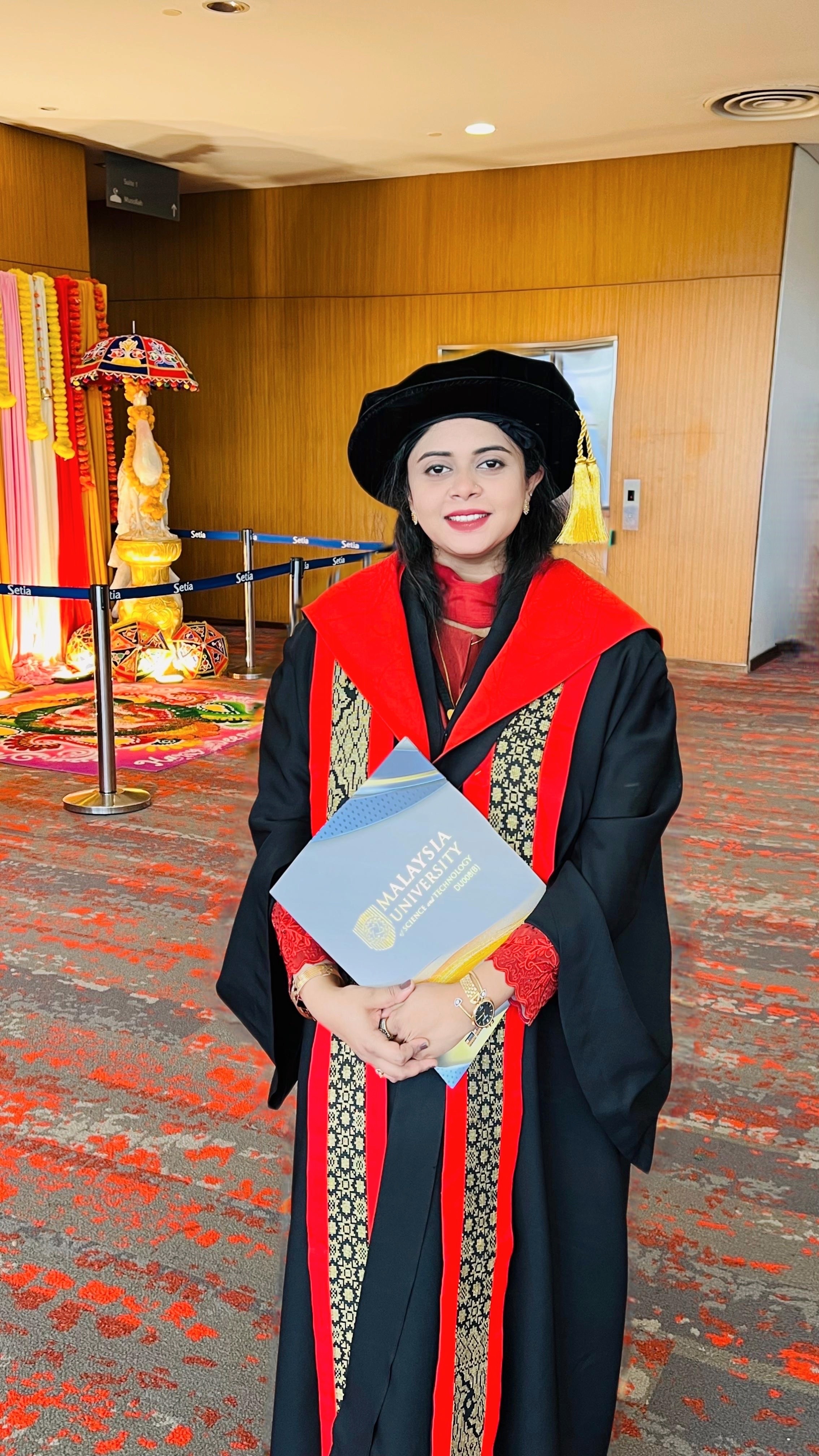 Dr. Syeda Zainab Akhtar – PhD Portrait